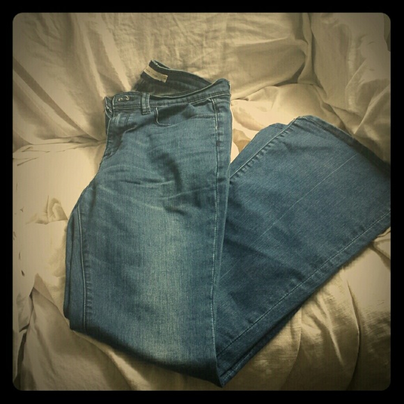 Silence + Noise high rise flare jeans