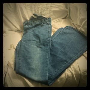 Silence + Noise high rise flare jeans