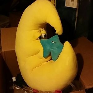 Funny friends yellow moon and star nursery decor