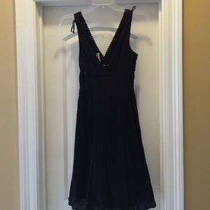 Anthropologie Black summer dress