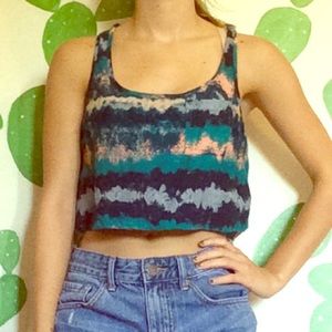 Multicolored Crop Top