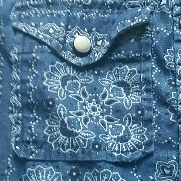 Denim button down - Picture 2 of 3