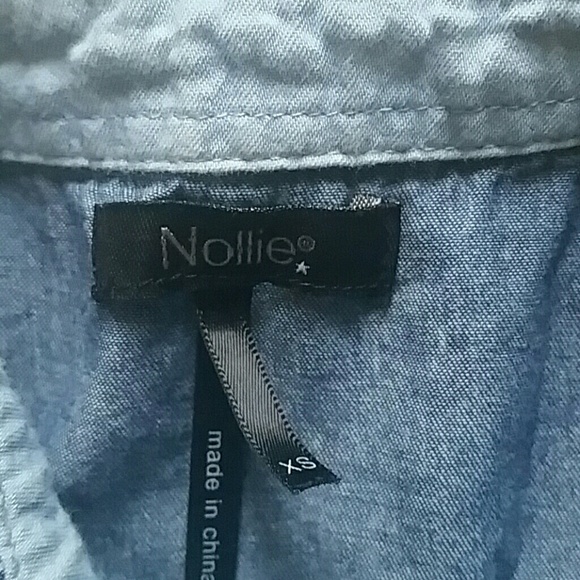 Denim button down - Picture 3 of 3