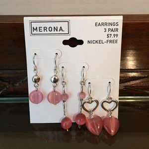 Trio Pack of Earrings