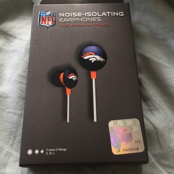 Denver Broncos Headphones