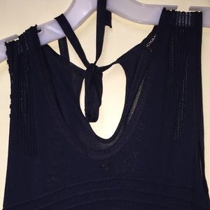CHANEL Navy Blue dress European size 38