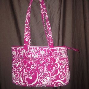 "Twirly Birds Pink" Vera Bradley Shoulder Bag
