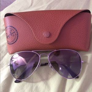 Aviator ray bans! Basically brand new