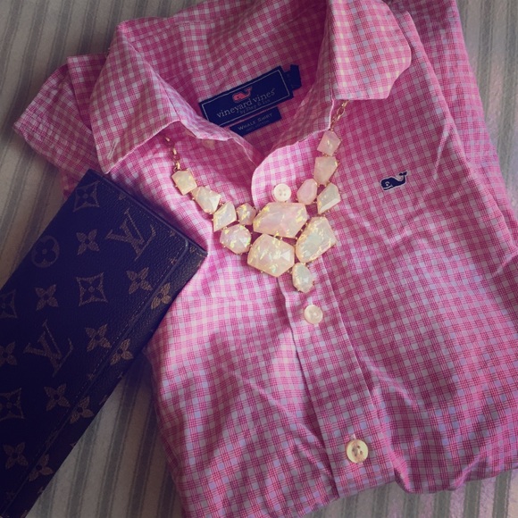 Vineyard Vines: Whale Shirt | Pink Button Up