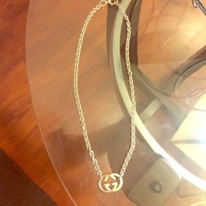 gucci silver necklace