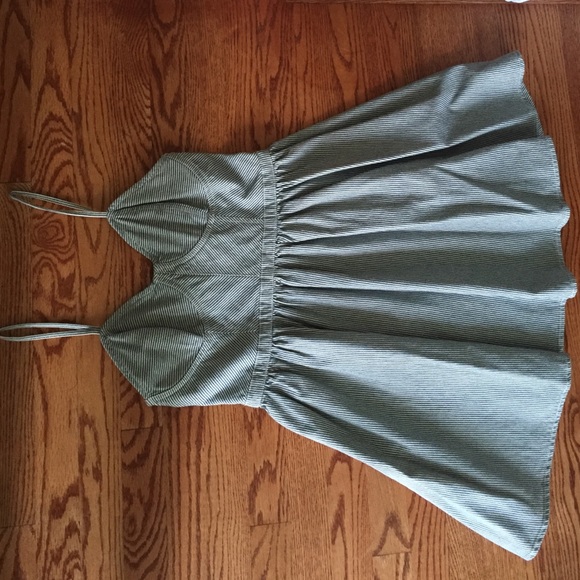 Arizona Pin-Striped Bustier Dress - Picture 2 of 4