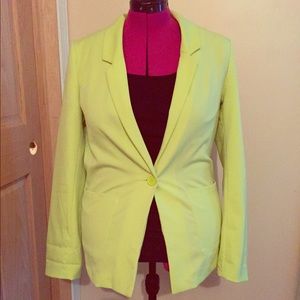 Lime green blazer