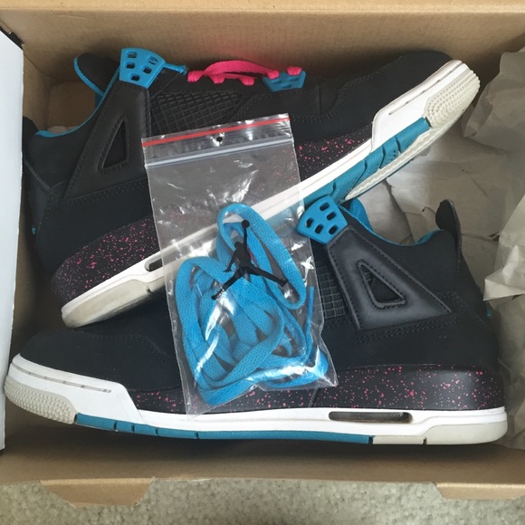 girls air jordan 4 retro gs ( NEED GONE ASAP ) - Picture 2 of 4
