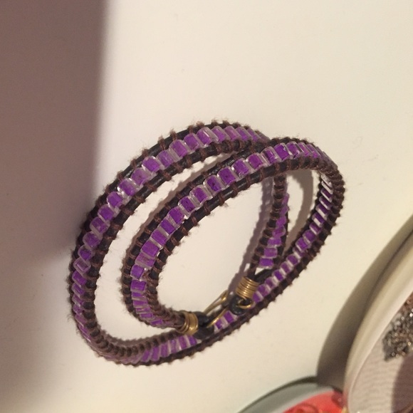 Beaded wrap bracelet from Africa