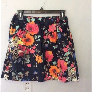 Merona Floral Skirt