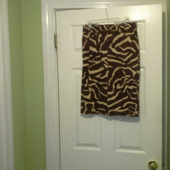 Ralph Lauren  animal print skirt