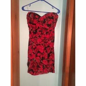 Strapless Cocktail Dress