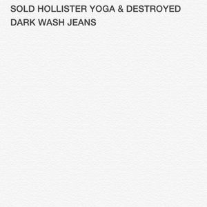 Hollister jeans & yoga
