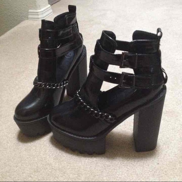 Sexy platform boots! 🔥💋 Sold on mercari - Picture 4 of 4