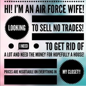 just looking to sell!