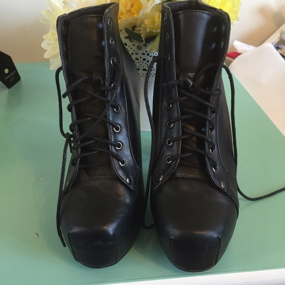 Black booties