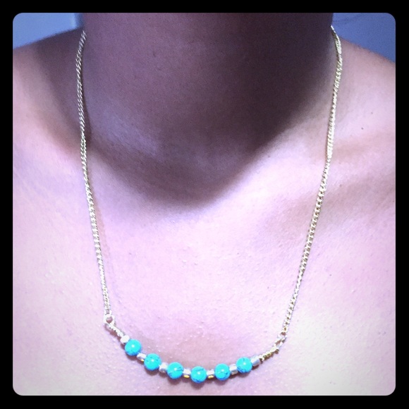 Handmade turquoise earrings