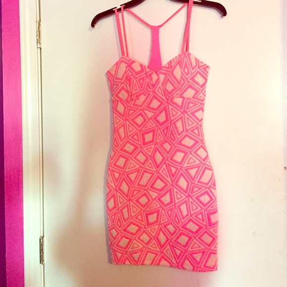 Cage back Bodycon dress