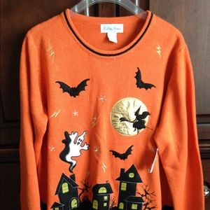 NWT Cute Halloween Crewneck Sweater XL
