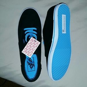 Black & blue vans