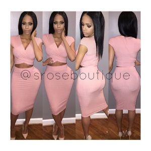 Pink 2-piece set