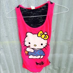 Hello kitty tank top
