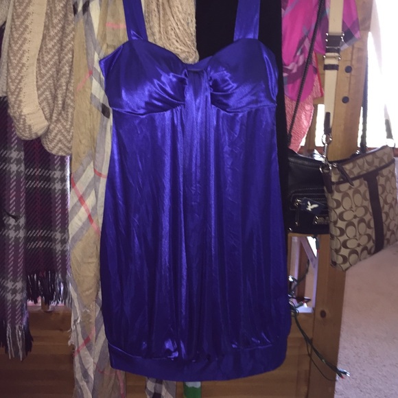 Blue homecoming/formal dress