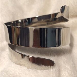 Silver arm cuff