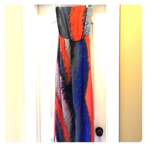 Strapless Maxi Dress