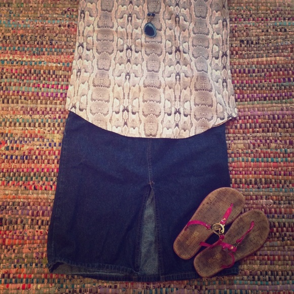 💙Paris Blues Jean Skirt💙