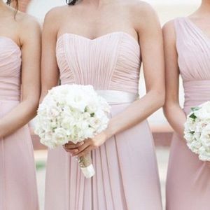 Pale Pink/Blush Bridesmaid Dress