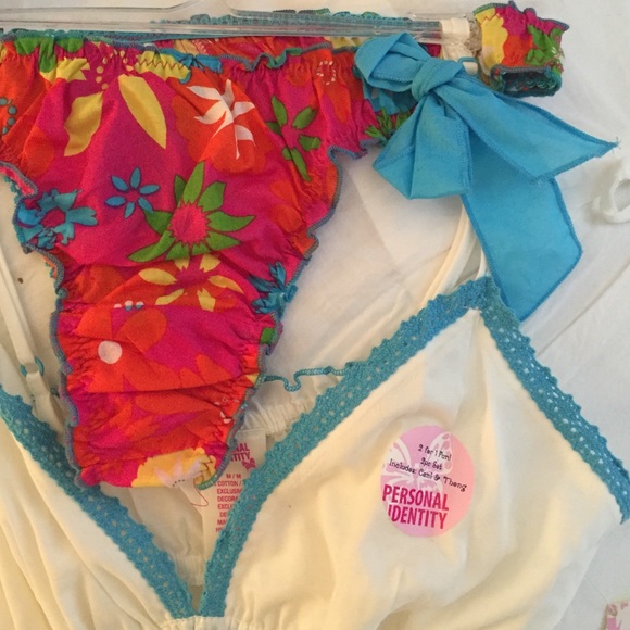 New camisole and thong