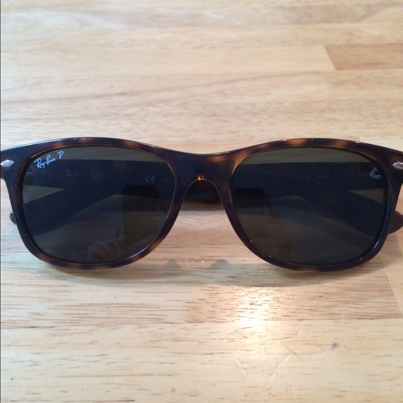 Polarized Ray-Ban wayfarers