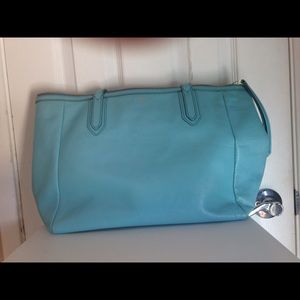 Light blue fossil tote