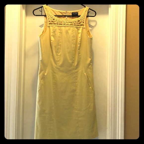 BCBG Yellow dress
