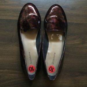 Liz Claiborne tortoise shell loafers never worn