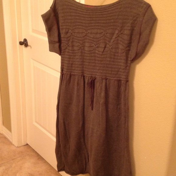 Olive green long sweater