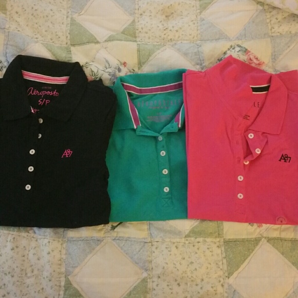 3 Aeropostale Polos