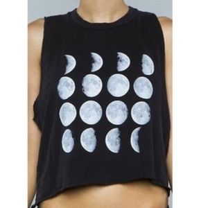 Brandy Melville moon phases tee