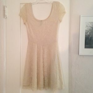Off-White Lace Dress