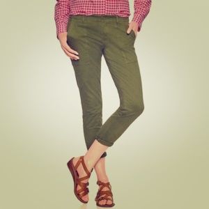 Gap skinny mini khakis pants