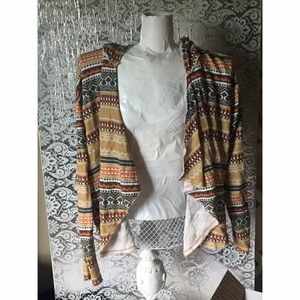 NWOT Kirra Tribal Patterned Cardigan