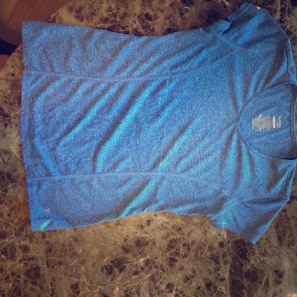 100% polyester workout shirt