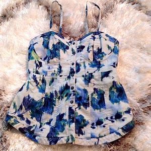 LC Lauren Conrad Print Tank (XS)