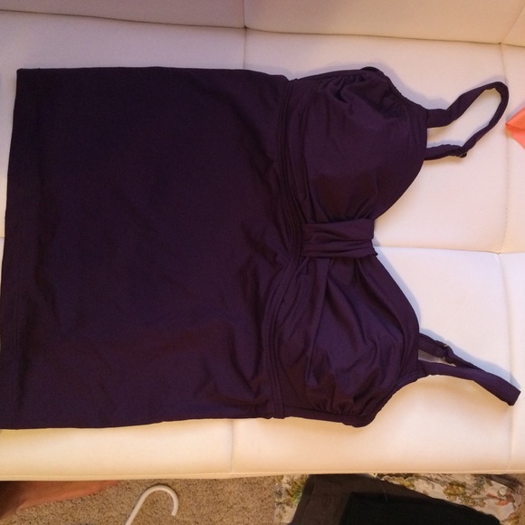 Bisou bisou purple bathing suit